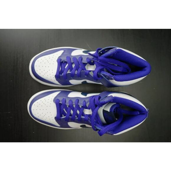 Nike Dunk High Electro Purple Midnight NavyWoman's Size 6 / 4.5 youth New - Picture 3 of 8